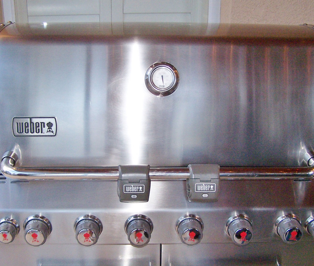 Restored sparkling Weber Grill cleaned by Grill Cleaning Company Sarasota